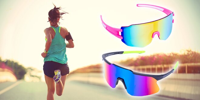 Športové slnečné okuliare: na bicykel, korčule i beh