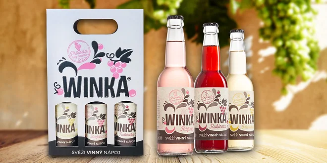 Balenie 3 sviežich alkoholických nápojov na báze cideru