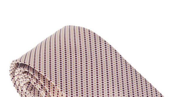 Luxusná kravata s bodkami Castellet Barcelona