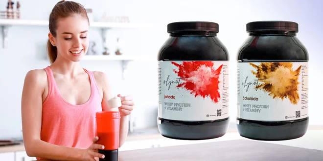 Proteíny s vitamínmi vyrobené v ČR: 3 príchute