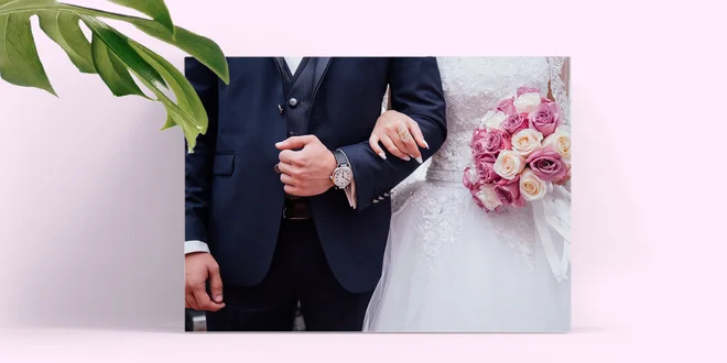 Fotoobraz z vašej fotografie: 7 rozmerov, borovicový rám