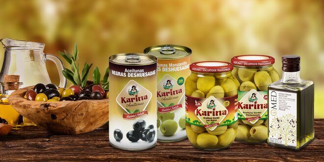 Balíček španielskych produktov: olivy aj ocenený olivový olej