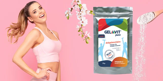Kolagénová kúra Gelavit Pure® s vitamínom C