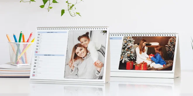 Stolové fotokalendáre z vlastných fotografií