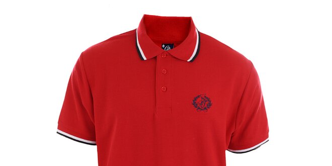 Pánske červené polo tričko Polo Club