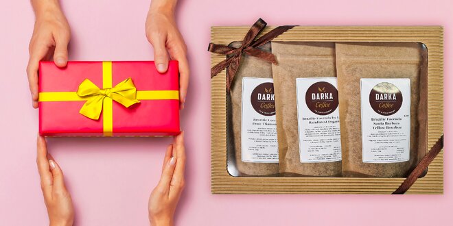 Darčekové degustačné balíčky výberových káv