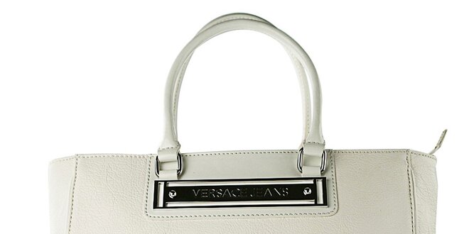 Dámska biela kabelka Versace Jeans