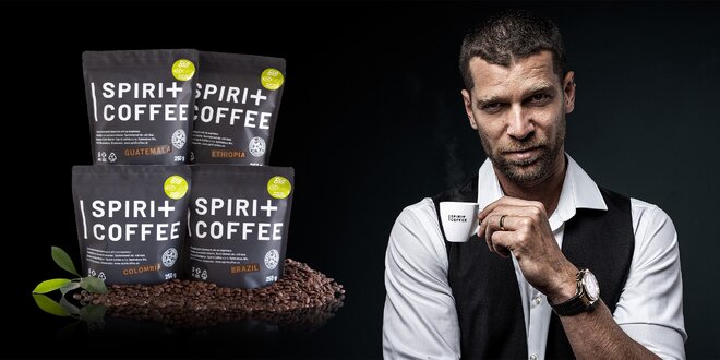 Spirit Coffee: výberová BIO zrnková káva od Majka Spirita