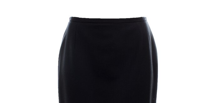 Dámska čierna vlnená púzdrová sukňa Max Mara