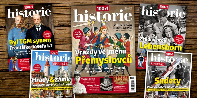 Časopis 100+1 Historie, kompletný ročník 2022