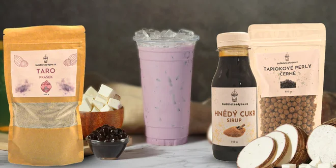 Súpravy na prípravu domáceho bubble tea