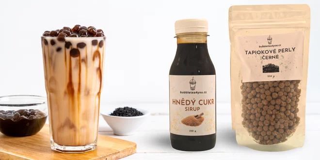 Súpravy na prípravu domáceho bubble tea