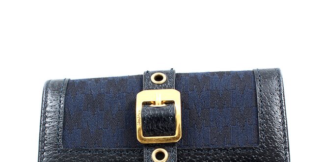 Dámska čierno-modrá peňaženka Max Mara