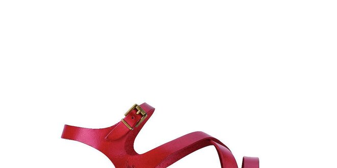Dámske červené sandále U.S. Polo