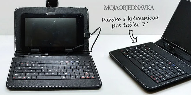 Puzdro s klávesnicou pre váš TABLET 7"