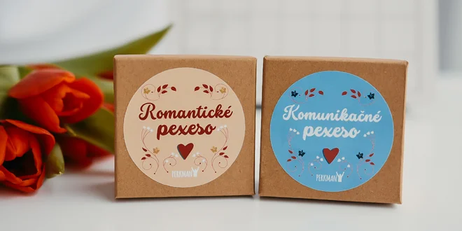 Romantické alebo komunikačné pexeso pre všetkých zamilovaných