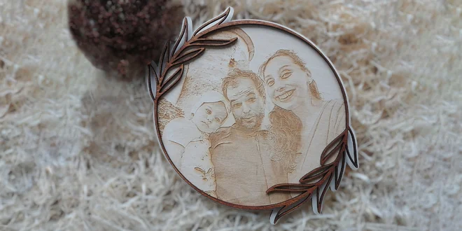 Personalizovaná gravírovaná fotografia