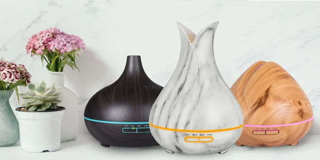 Dizajnové elektrické Aroma lampy pre váš voňavý domov