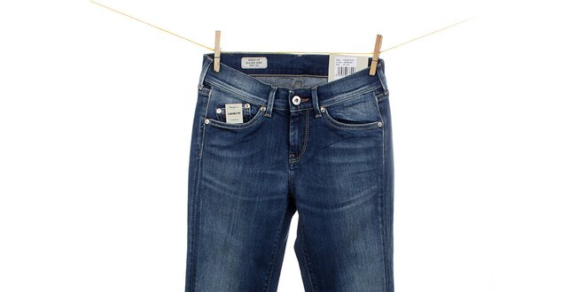 Dámske modré skinny fit džínsy Pepe Jeans