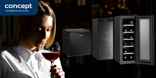 Voľne stojaci minibar, chladnička s mrazničkou alebo vínotéka