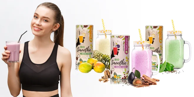 Osviežte sa zdravým nápojom: bio smoothies