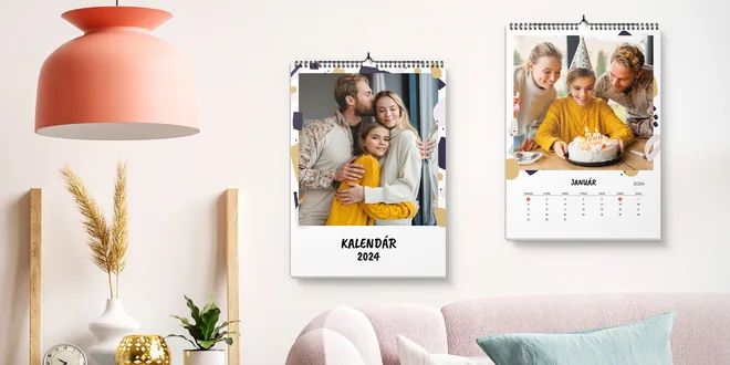 Nástenné kalendáre v rozmere A3 s vašimi fotkami