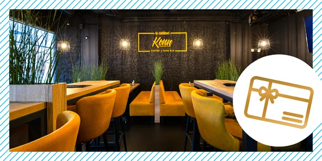 KONN Foodbar: Peňažný poukaz do raja burgerov