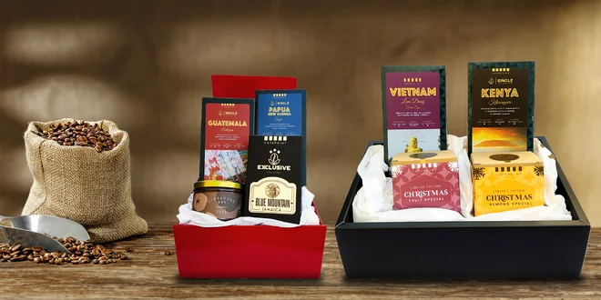 Darčekové balíčky od Cafepointu pre každého milovníka kávy
