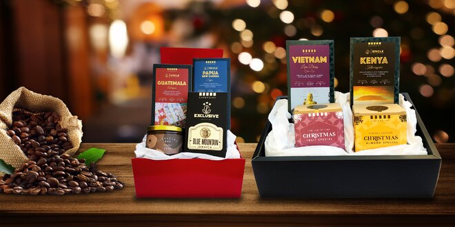 Darčekové balíčky od Cafepointu pre každého milovníka kávy