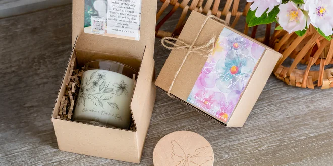 Sójové sviečky VONTREE CANDLE® s dreveným alebo korkovým viečkom