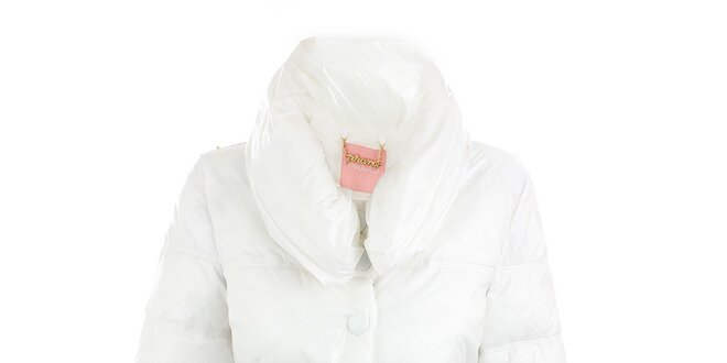 Dámska snehovo biela bunda Phard s límcom
