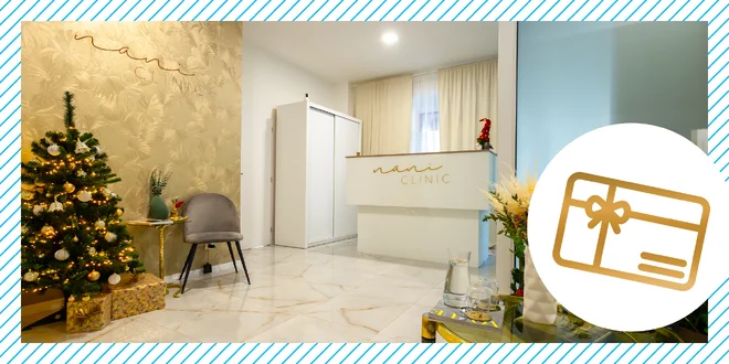 Darčekové peňažné poukážky na masáže, kozmetické a ďalšie služby v Nani Clinic
