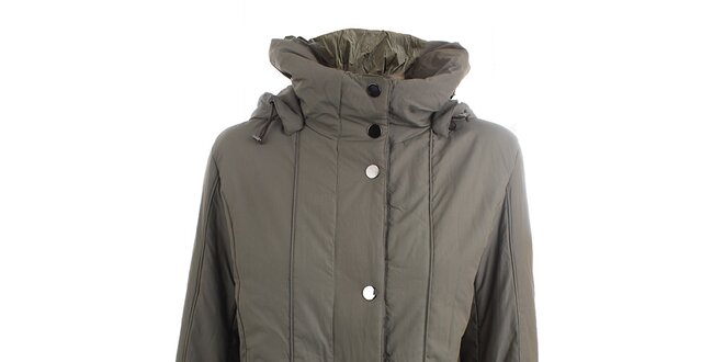 Dámska dlhá khaki zimná bunda Von Matzen