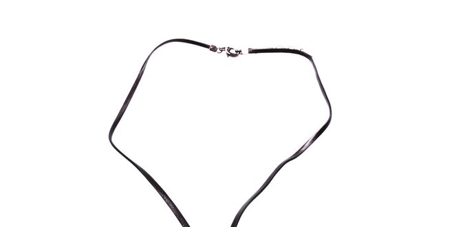 Dámsky náhrdelník s guľatým príveskom DKNY