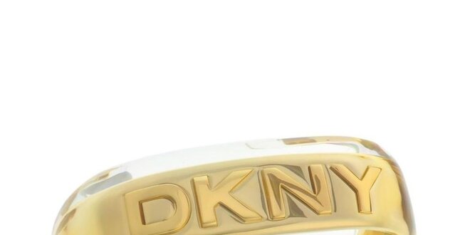 Dámsky náramok s plastickým nápisom DKNY