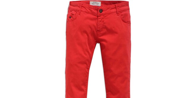 Dámske červené skinny džínsy Timeout