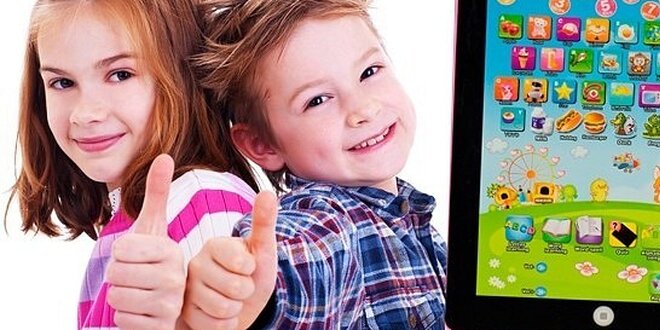 Detský interaktívny tablet s poštovným