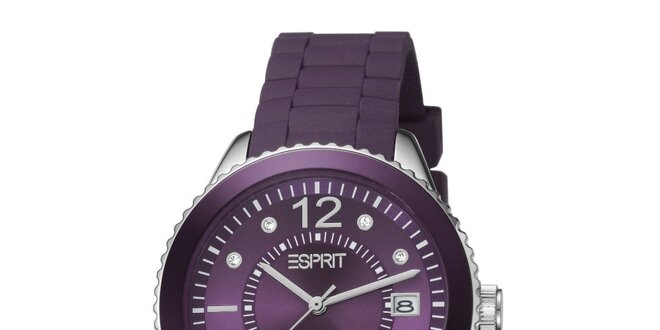 Dámske fialové hodinky Esprit
