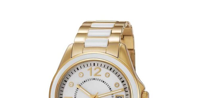Dámske keramické hodinky Esprit v zlatej farbe