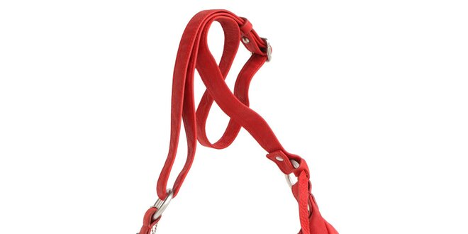 Dámska červená kabelka Fuchsia