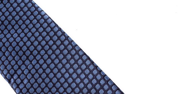 Pánska modrá hodvábna kravata Pietro Filipi