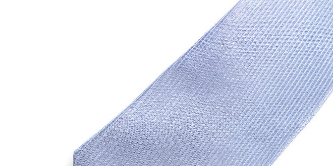 Pánska svetlo modrá hodvábna kravata Pietro Filipi