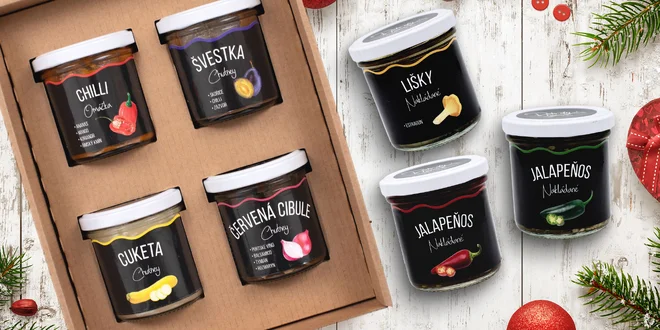 Morská soľ, omáčky, chutney a ďalšie českej výroby