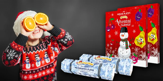 Zdravé ovocné kalendáre aj plátky pre vaše deti