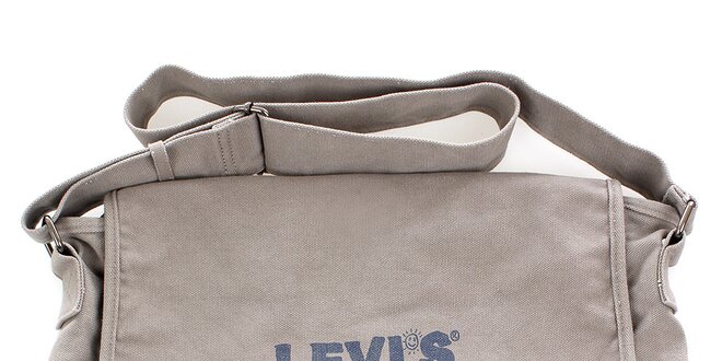 Béžová surferská taška s potlačou Levis