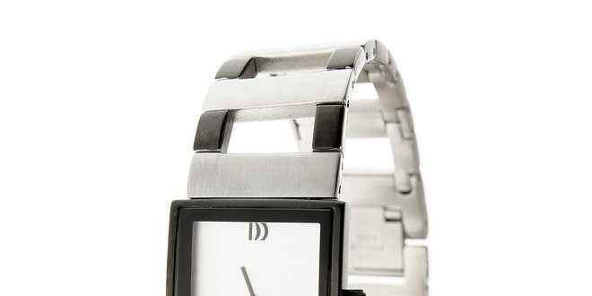 Dámske oceľové hodinky Danish Design s bielym ciferníkom