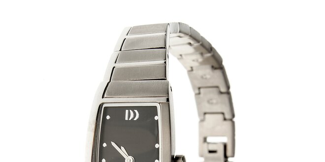 Dámske titanové hodinky Danish Design s čiernym ciferníkom