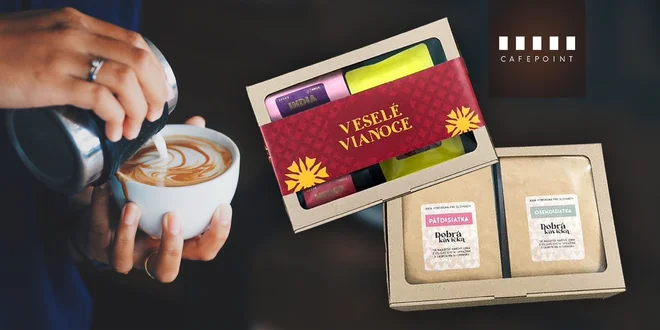 Cafepoint: Na Slovensku pražená zrnková káva z rôznych kútov sveta