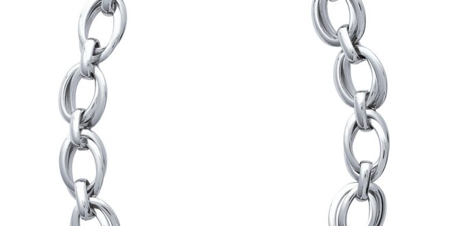 Dámsky krúžkový oceľový náhrdelník La Mimossa
