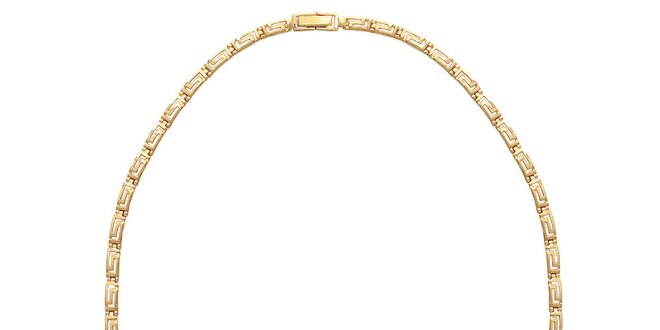 Dámsky pozlátený náhrdelník so zirkónmi La Mimossa